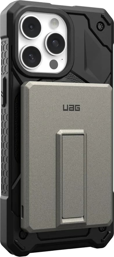 Power bank Urban Armor Gear 9B4417113636, 5000 mAh, Wireless charging, Titanium