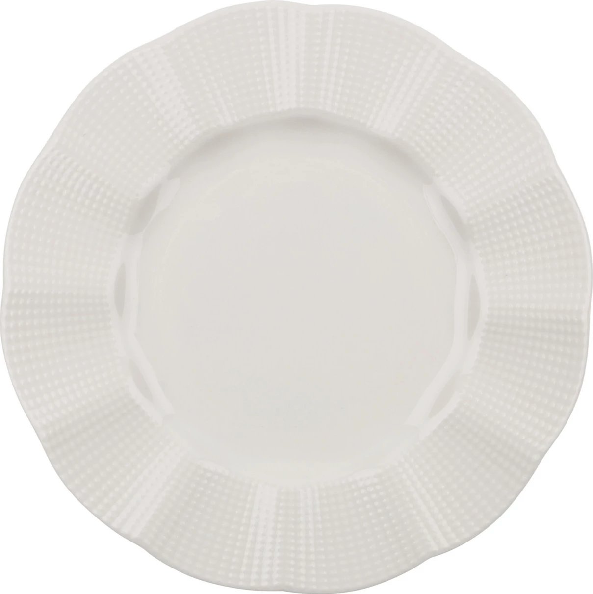 Set enësh për drekë (24 copë), Hermia, MLN24Y2740694, ngjyrë krem