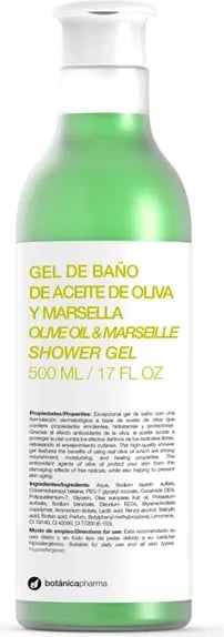 Xhel dushi Botánicapharma Olive Marseille 500ml Xhel dushi Botánicapharma Olive Marseille 500ml