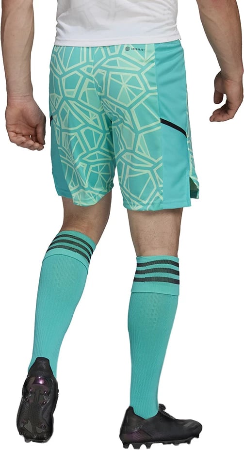 Shorce portieri adidas për meshkuj, të gjelbra