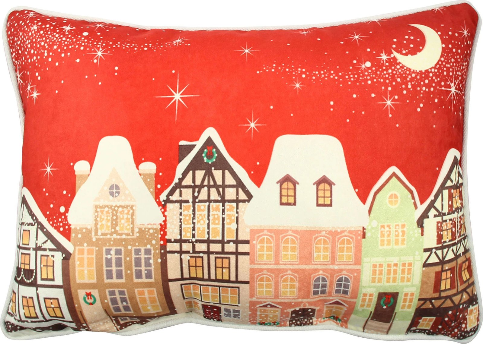 Jastëk dekorativ Evila Originals, A50943, shumëngjyrësh, 33x48cm