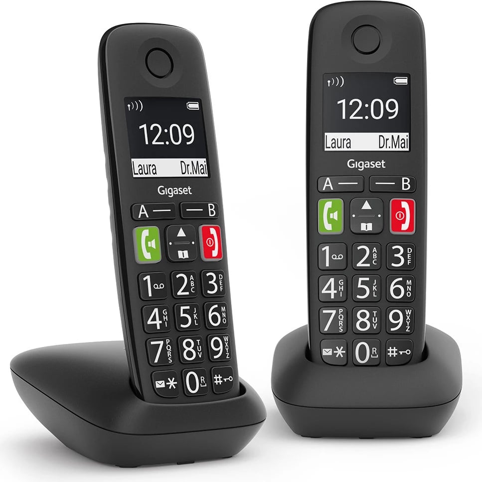 Telefon Gigaset E290 Duo, wireless, i zi 