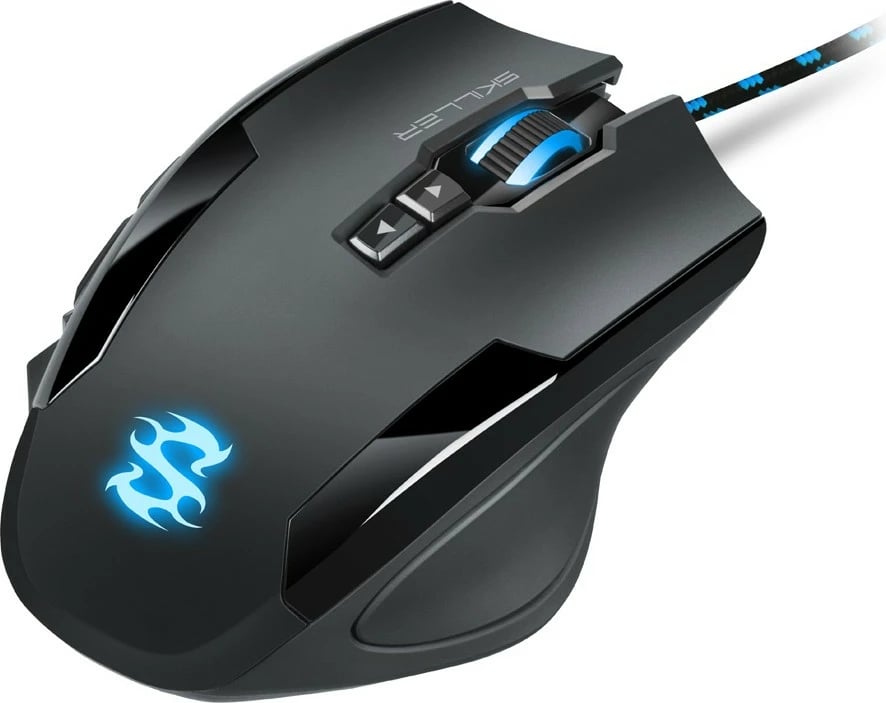 Maus gaming Sharkoon Skiller SGM1, 12 butona, me kabllo, i zi