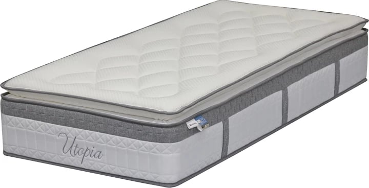Dyshek Utopia me susta xhepi dhe shtresë e sipërme 30-32cm 90x190cm