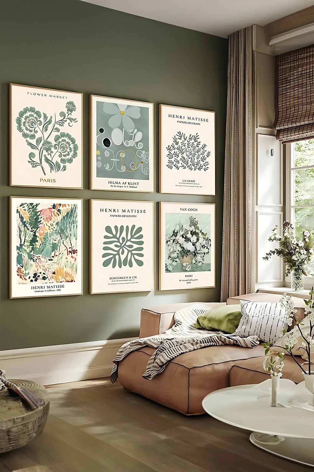 Pikturë dekorative me kornizë (6 copë), Wallity, Artsycllct10