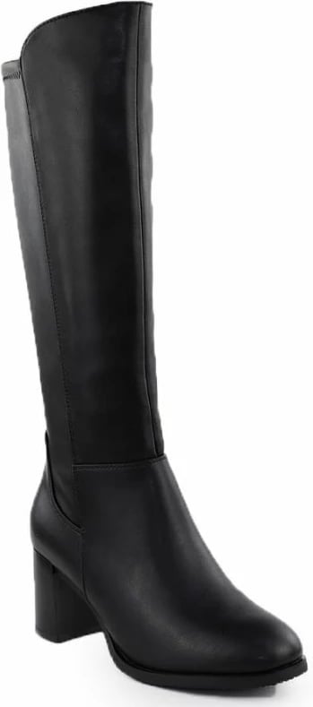 Çizme lëkure për femra Sergio Leone KZ25224-S, të zeza