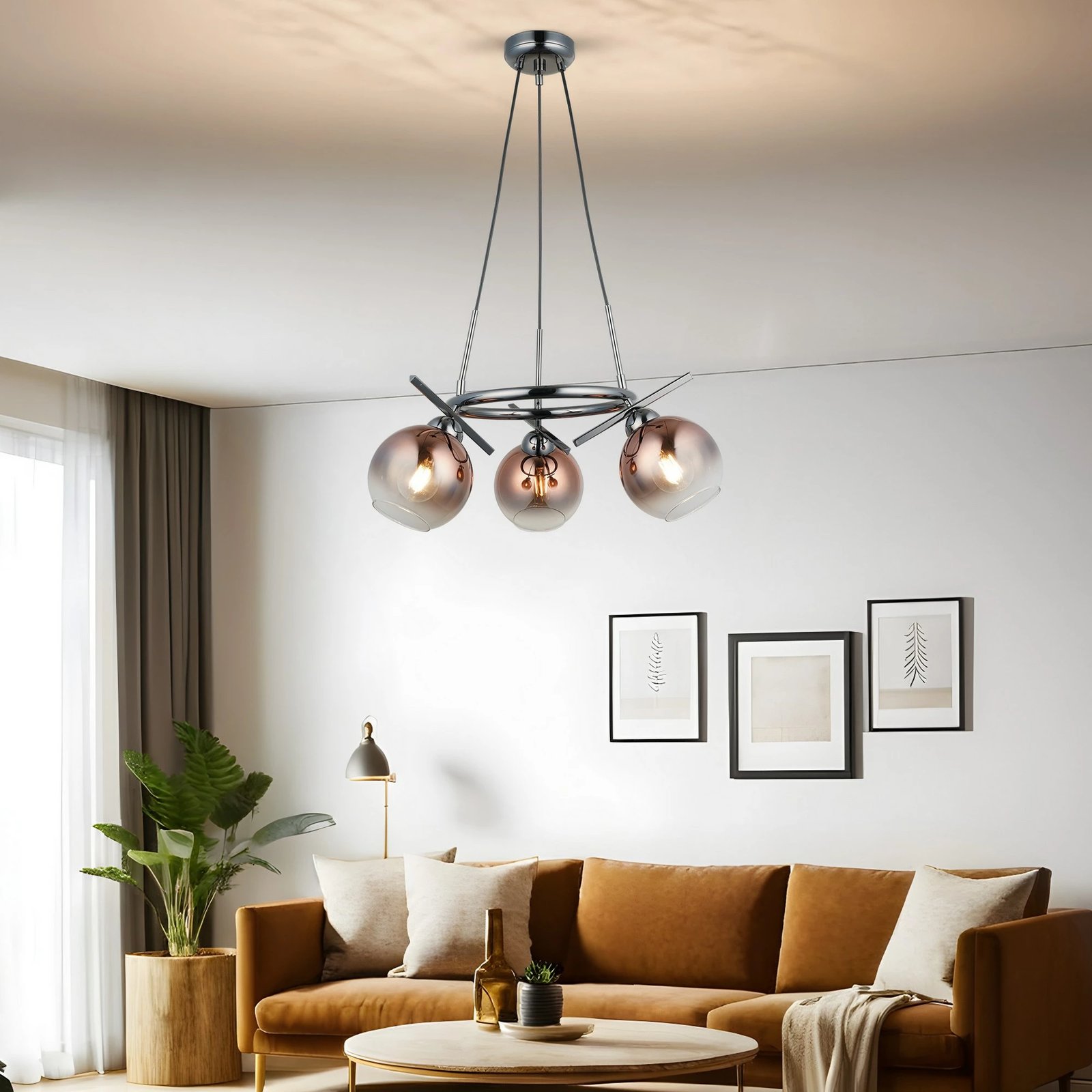 Llambë tavani Opviq, Bena, ngjyrë kobalt, 87-03