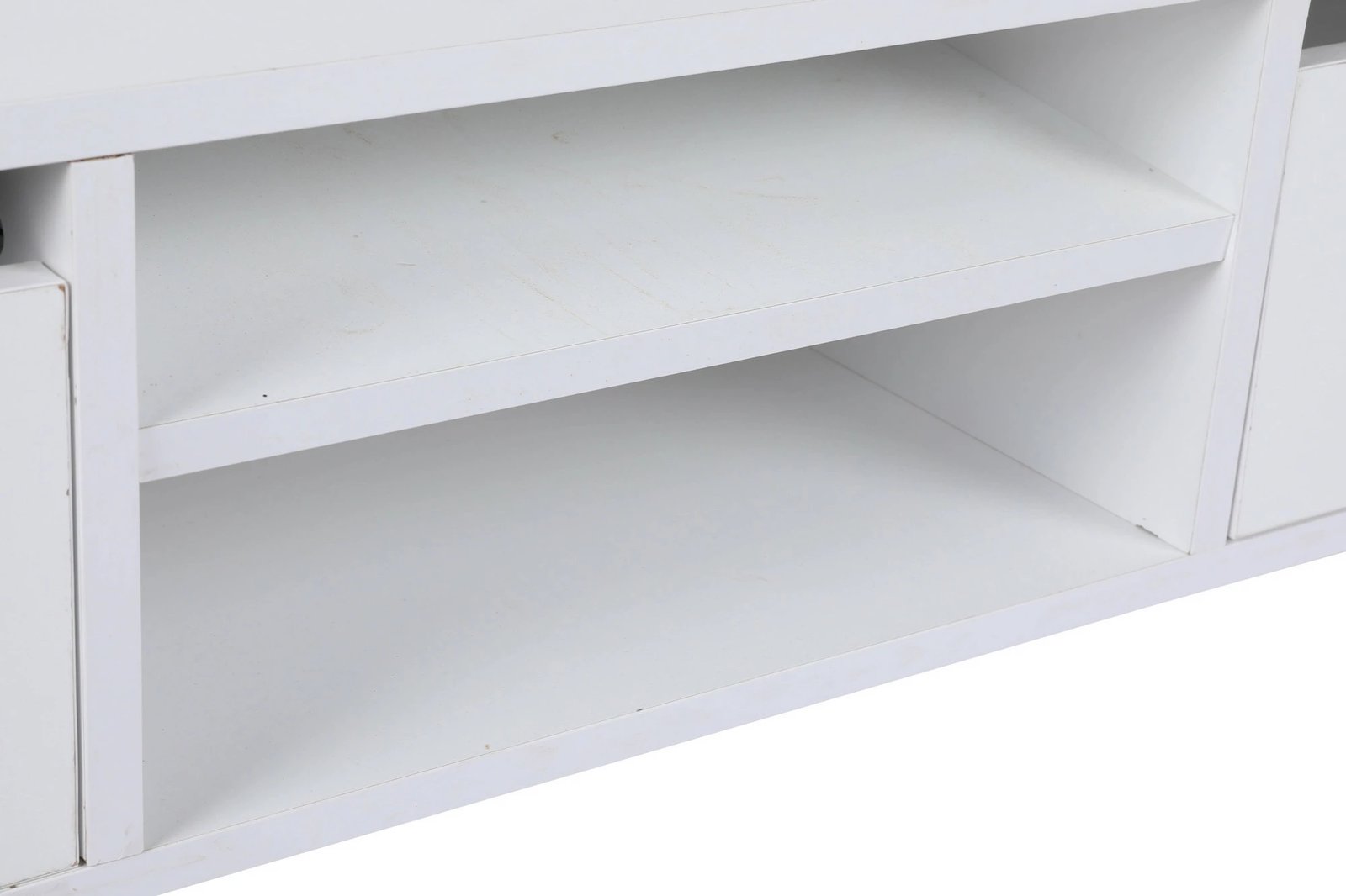 Konsolë TV Skye Decor, e bardhë, Dublin, 180x30x25cm