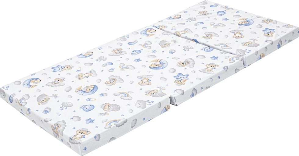 Dyshek palosës për krevat fëmijësh New Baby STANDARD 120x60x5 cm, blu koala