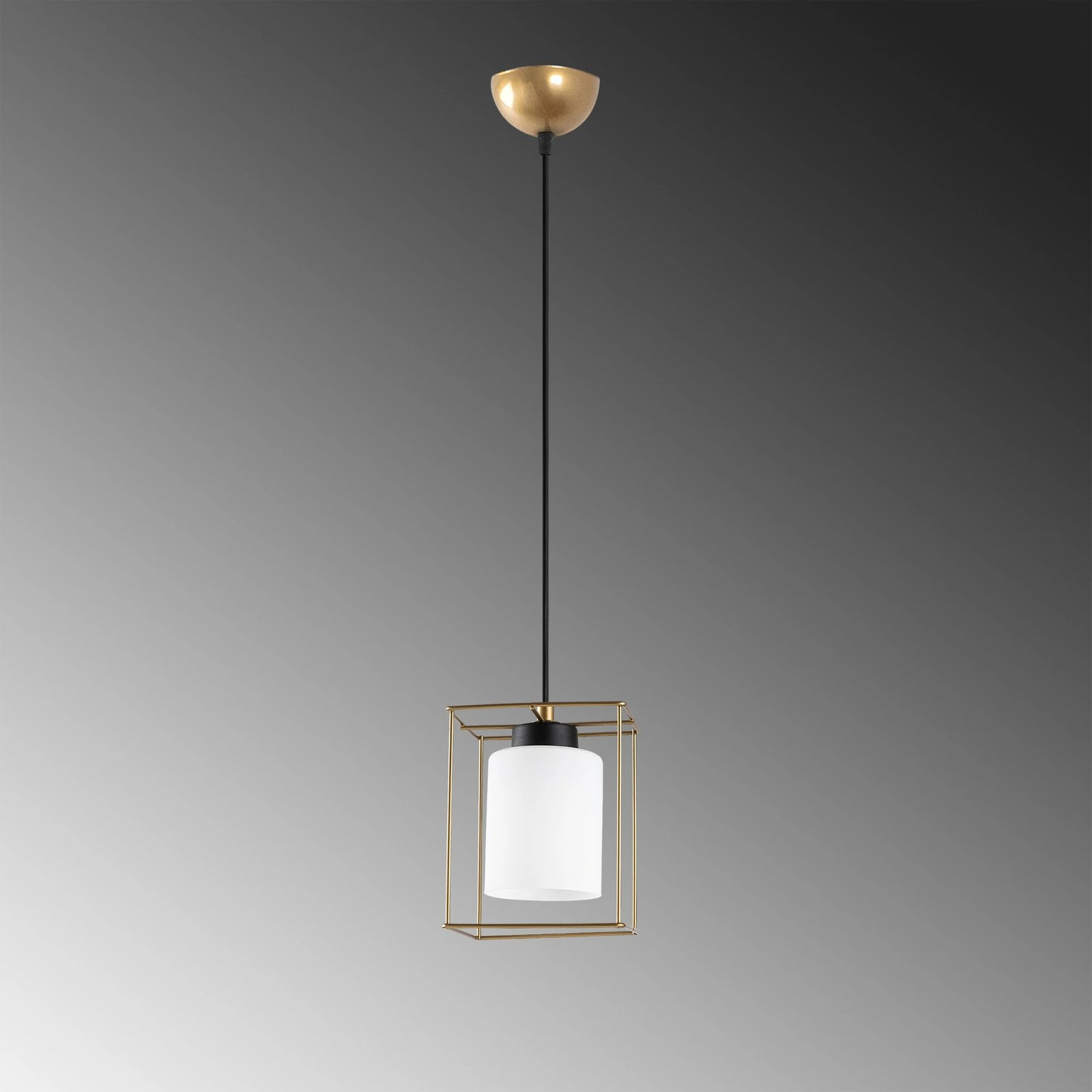 Llambë tavani Opviq Swank - 702 - 6, ngjyrë ari