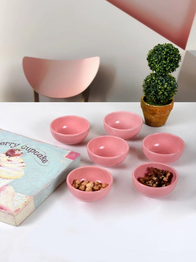Set pjatash për salcë, rozë, Hermia Concept, 6 copë, ST101106F550A0000000AZ1000