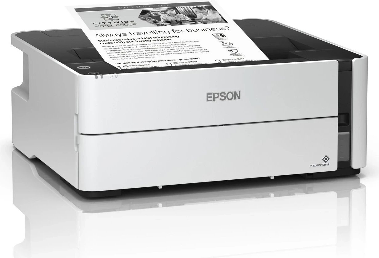 Printer Epson M1170, i bardhë