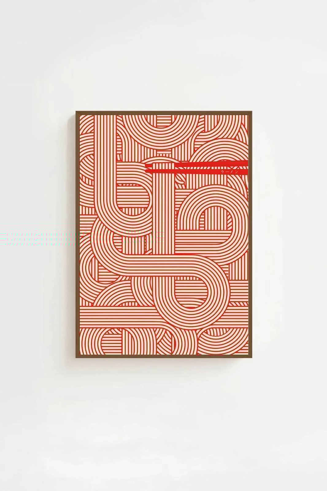 Pikturë dekorative me kornizë, shumëngjyrëshe, Lmnmdlkahve13, 33x48cm