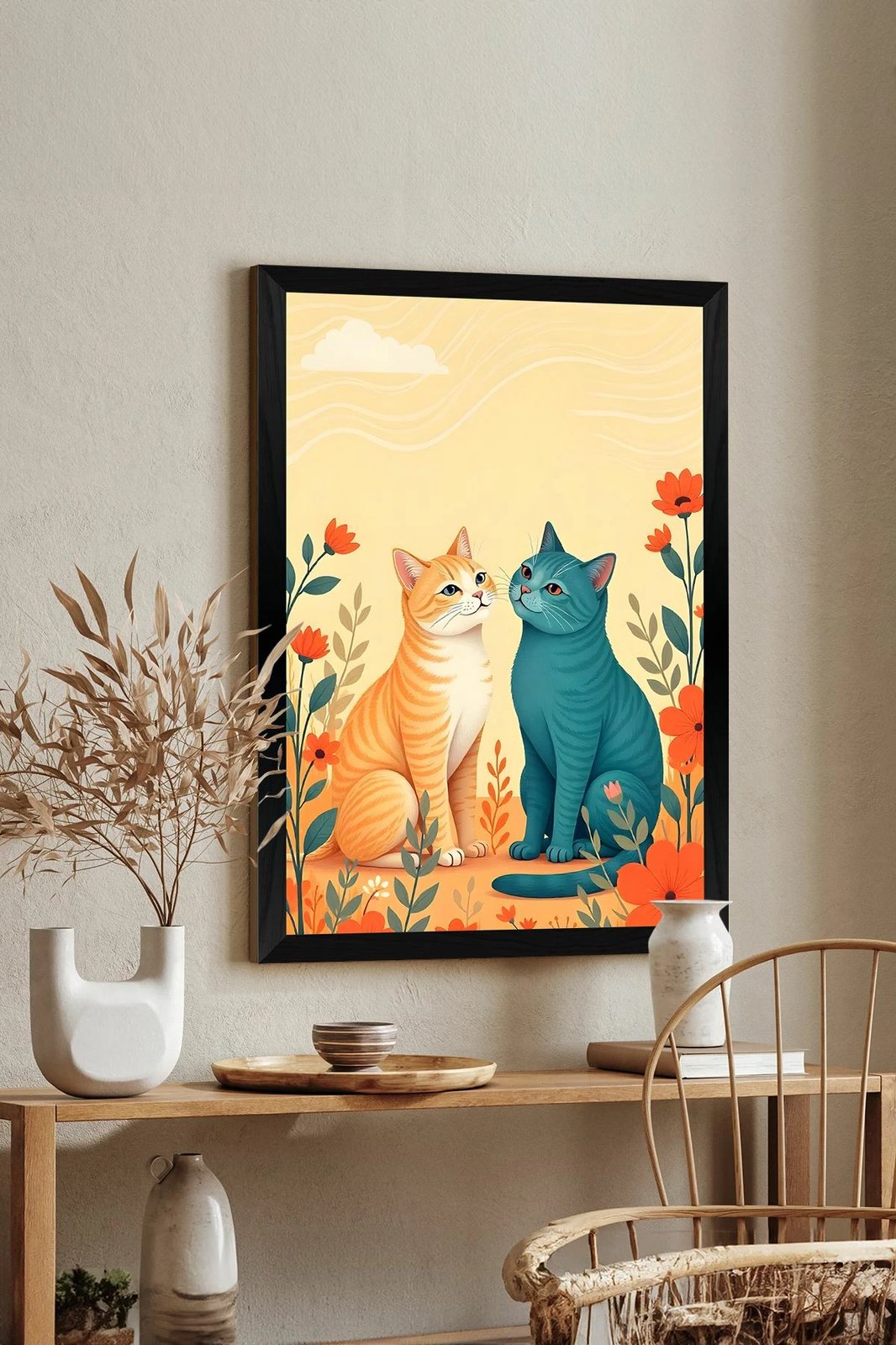 Pikturë dekorative, shumëngjyrëshe, Arthynmodel2030-5, 20x30cm