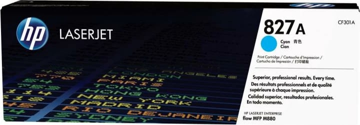 Toner HP 827A CF301A rendiment deri 24.000 faqe, Cyan