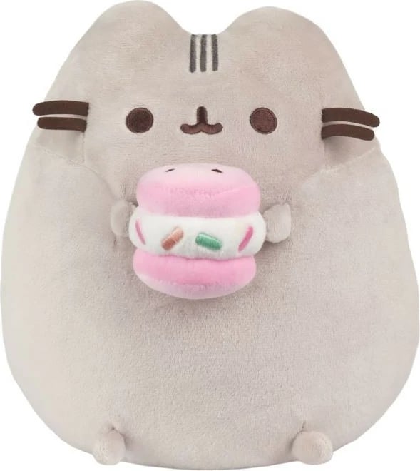 Lodër pelushi Pusheen Daffi P-229, 24 cm, bezhë/rozë/e bardhë