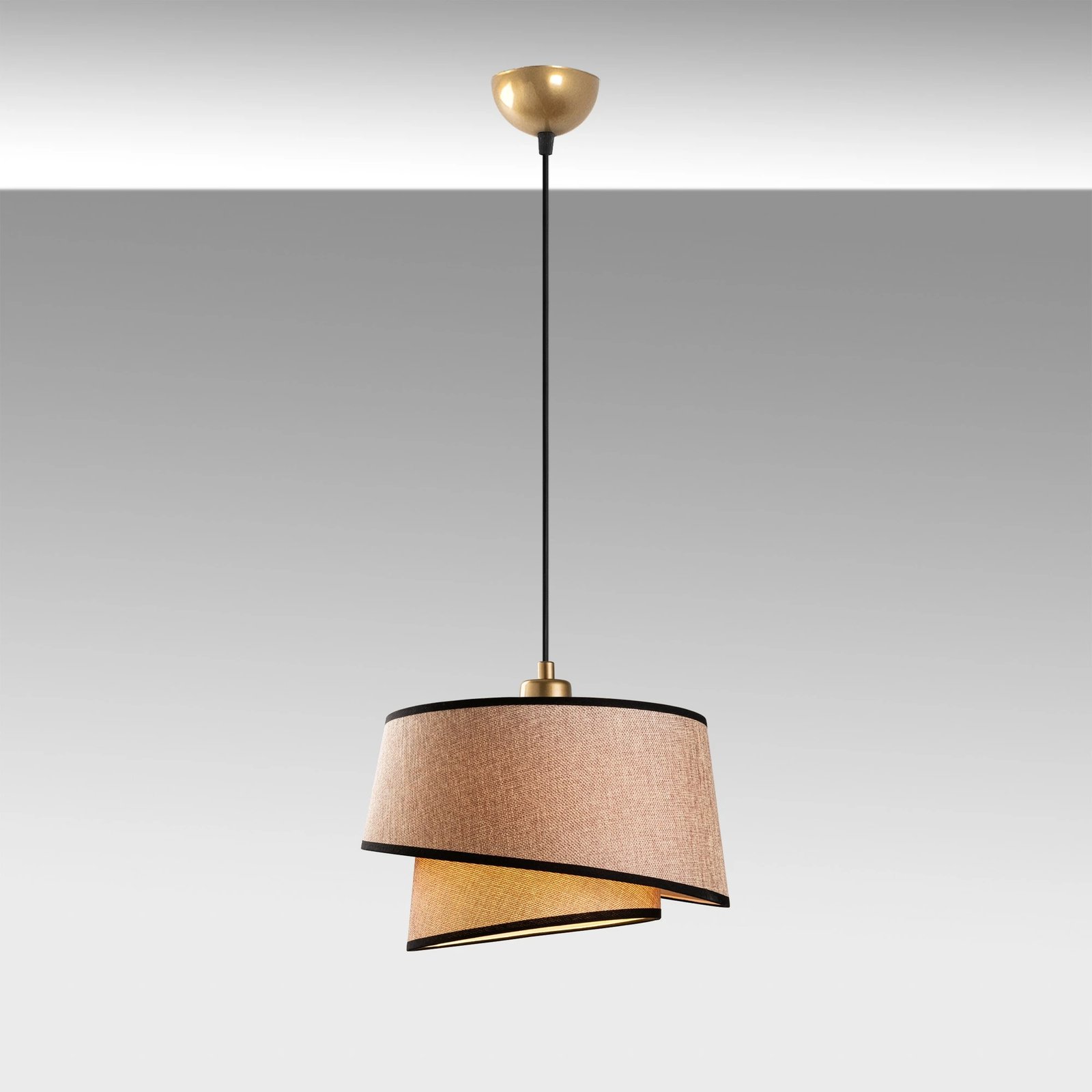 Llambë tavani Opviq, Stage - 14703, ngjyrë kafe e çelët