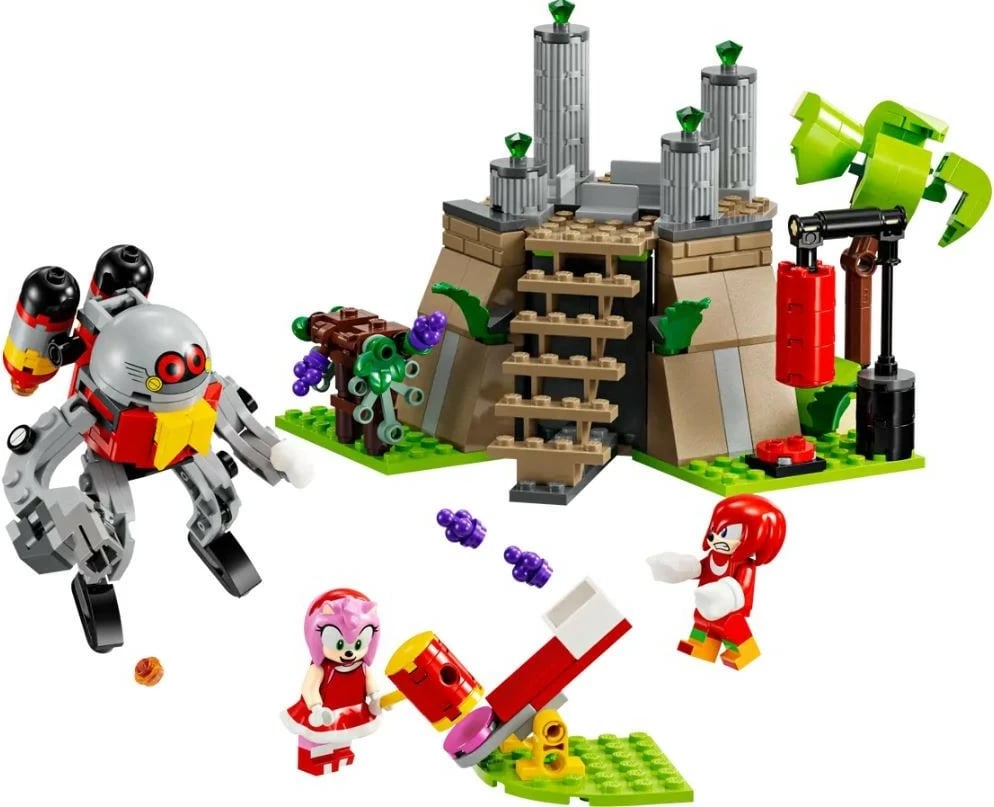 Set ndërtimi LEGO Sonic the Hedgehog 76998 Knuckles and Master Emerald Temple, 325 pjesë