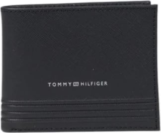 Portofol për meshkuj Tommy Hilfiger, i zi