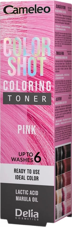 Toner për flokë Cameleo Color Shot për femra Pink 60ml