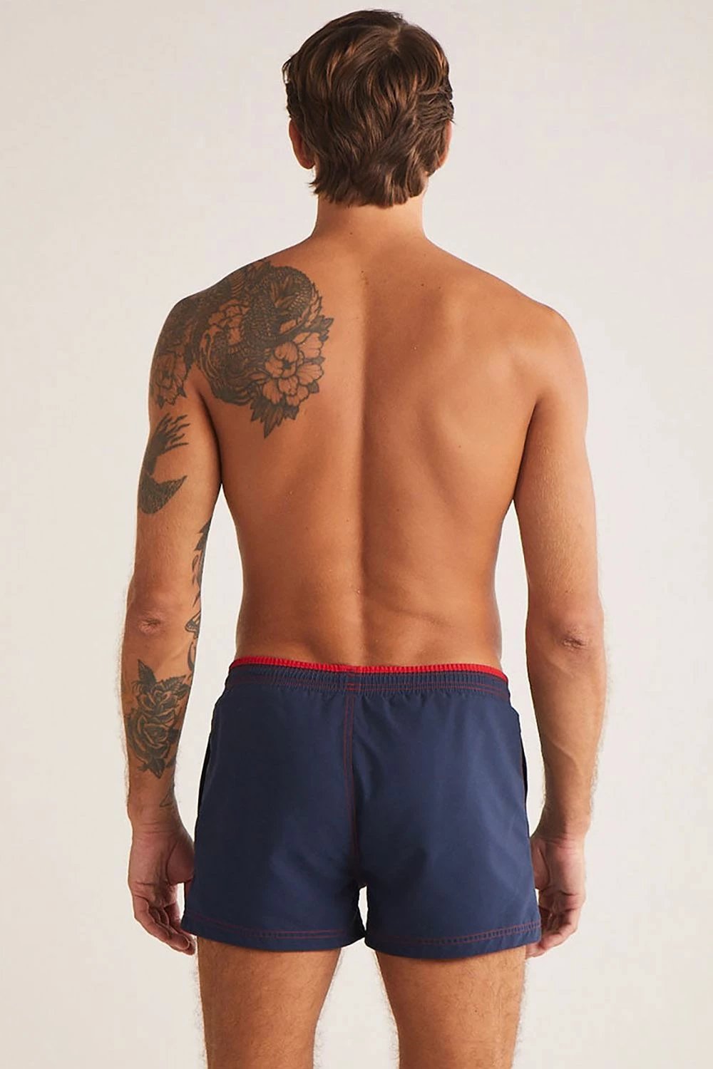 Tanga për not për meshkuj, ngjyrë navy blue, Jumeon Endy