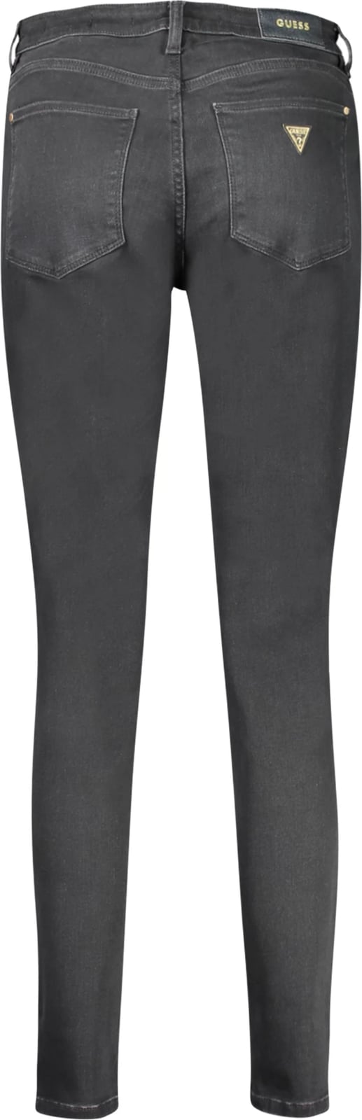 Pantallona xhins për femra GUESS JEANS skinny, të zeza