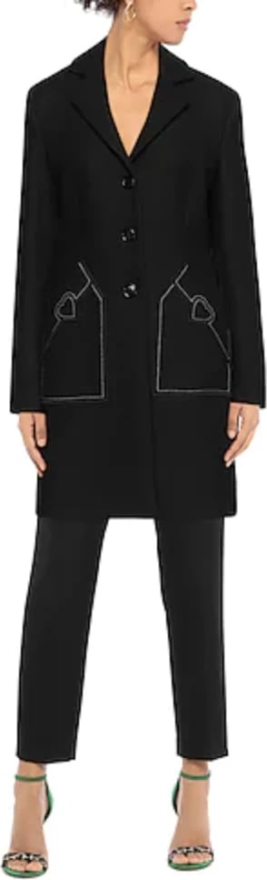 Pallto për femra Love Moschino, e zezë