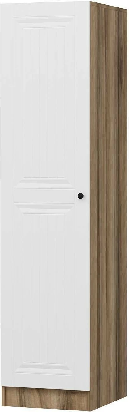 Dollap për rroba, ngjyrë e bardhë dhe dore, Skye Decor Minar Kale - 8728