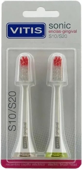 Kokë rezervë për brushë elektrike Vitis S10/S20, 2 copë