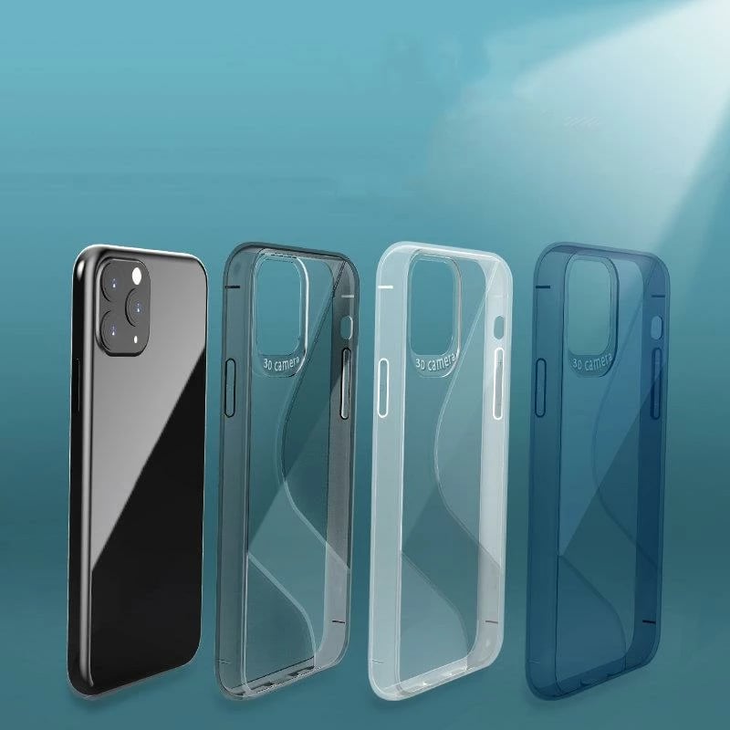 Mbështjellës Hurtel S-Case për Huawei P Smart 2020, TPU, Blu