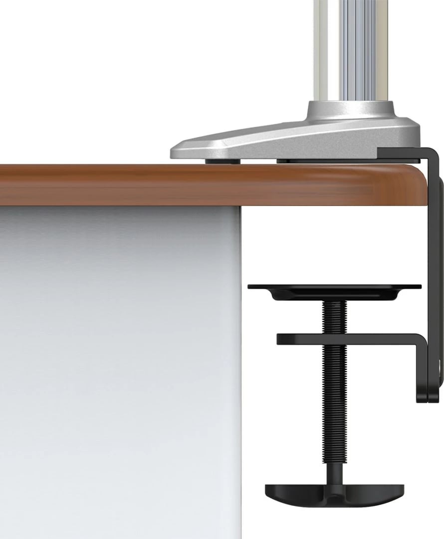 Mbajtëse tavoline për dy monitorë Digitus DA-90353, deri 27", argjendtë