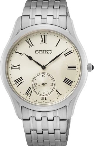 Orë dore për meshkuj SEIKO SRK047P1, argjendtë