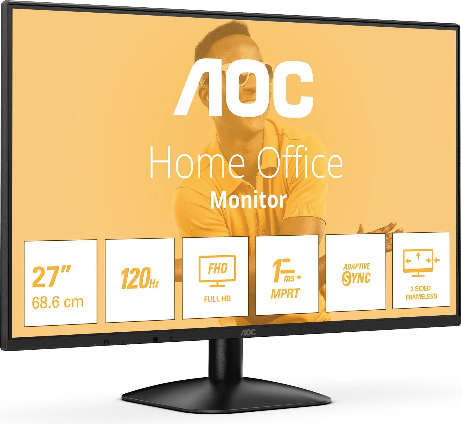 Monitor AOC 27B31H 27 inç, Full HD, IPS, 120Hz, i zi