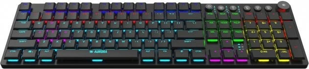 Tastierë wireless RF iBox AURORA K-6 + Bluetooth QWERTY, e zezë Tastierë wireless RF iBox AURORA K-6 + Bluetooth QWERTY, e zezë