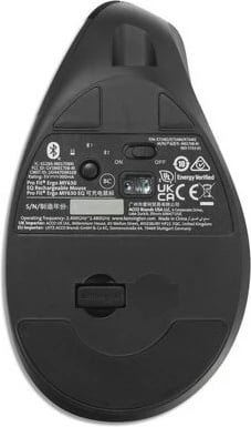 Maus Kensington Pro Fit Ergo MY630 EQ, vertikal, wireless + Bluetooth, 2400 DPI, i zi