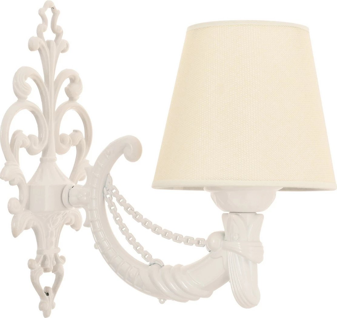 Llambë muri Opviq Gloria, krem dhe e bardhë