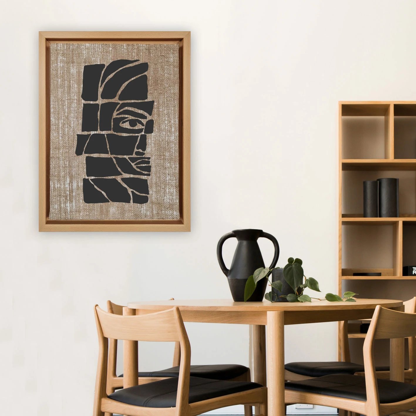 Pikturë dekorative në kanavacë, shumëngjyrëshe, Wallity LNJ81928228246 - 4666, 46x66cm