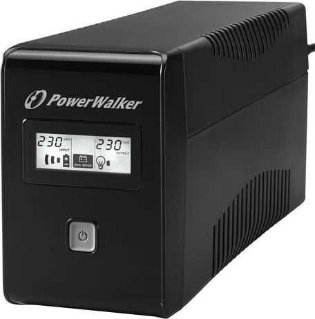 UPS PowerWalker VI 850 LCD, 850VA, Line-Interactive, 2x Schuko, USB, Ekran LCD, i zi UPS PowerWalker VI 850 LCD, 850VA, Line-Interactive, 2x Schuko, USB, Ekran LCD, i zi