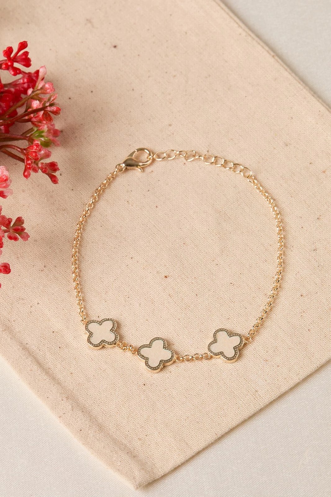 Set varëse dhe byzylyk metalik Elika, ngjyrë ari, CSET9833