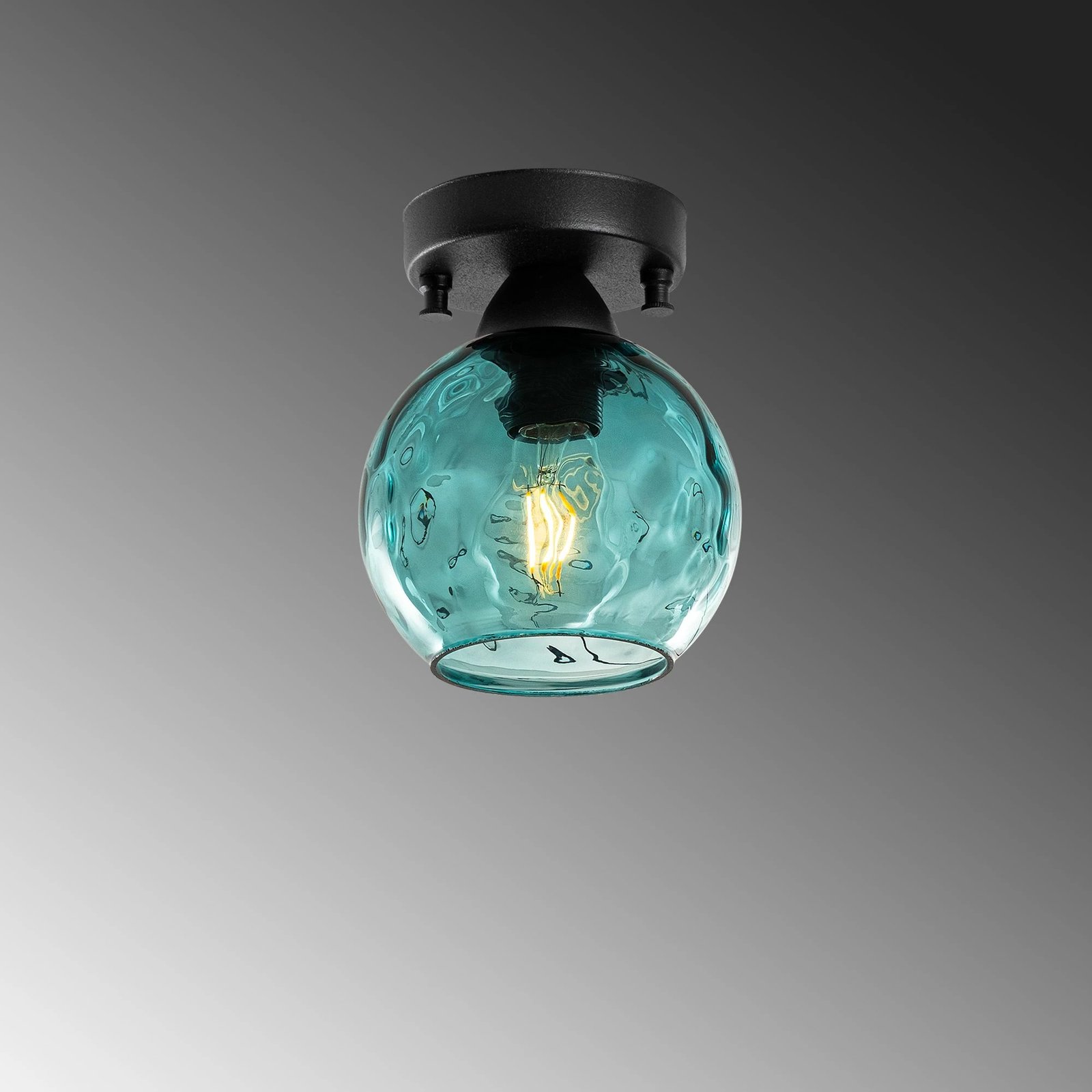 Llambë tavani Opviq Benek - 15 - 14372, ngjyrë kaltër e zezë