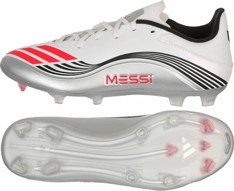 Atlete futbolli adidas për meshkuj, të bardha