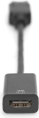 Adapter DisplayPort në HDMI Digitus AK-340415-002-S, 0.2m, i zi