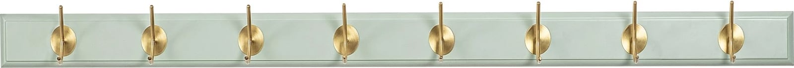 Varëse muri prej druri, ngjyrë mint dhe ari, Skye Decor, ASK-019, 100x7x8cm