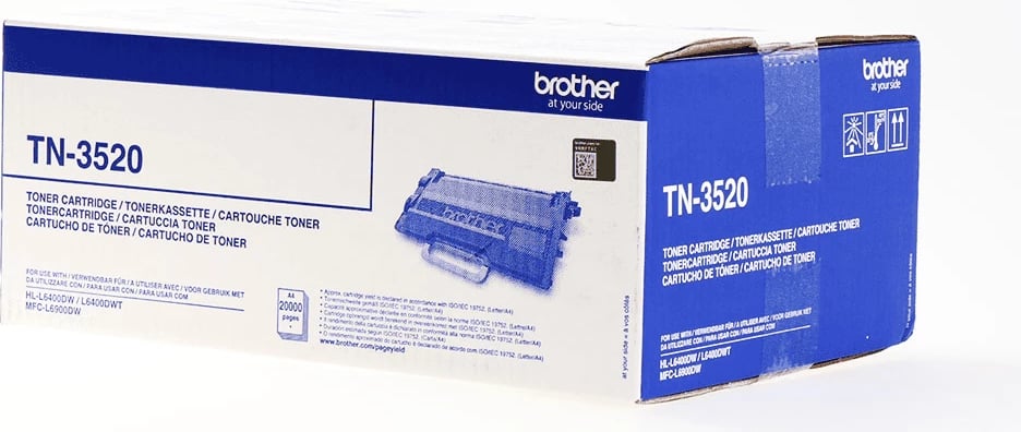 Toner, Brother TN-3520 20000 faqe, i zi