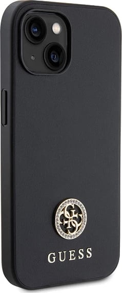 Mbështjellës Guess GUHCP15MPS4DGPK për iPhone 15 Plus 6.7", i zi, hardcase Mbështjellës Guess GUHCP15MPS4DGPK për iPhone 15 Plus 6.7", i zi, hardcase