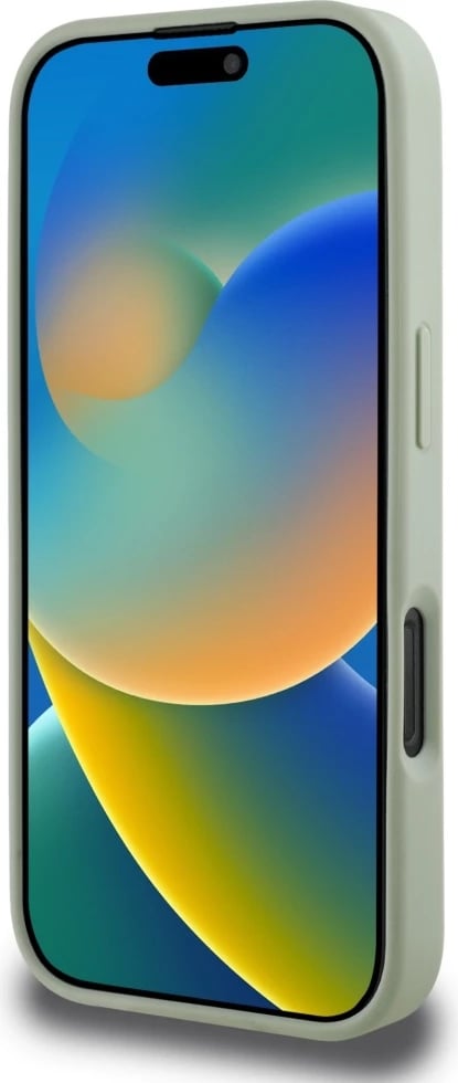Mbështjellës Guess Grained Big 4G Logo Small Classic Logo për iPhone 16 Pro Max, Gjelbër
