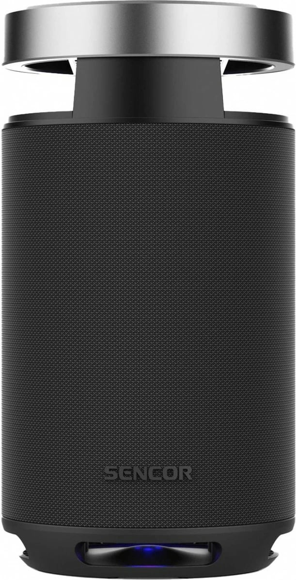 Altoparlant Bluetooth, Sencor, Resonex Lounge, 130W, TWS, LED, IPX5, e zezë/argjendtë