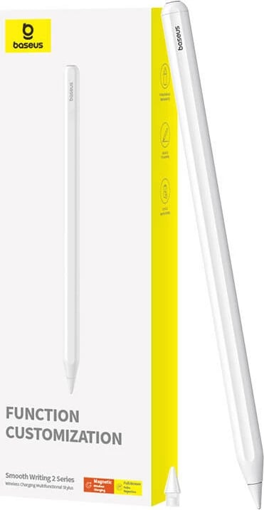 Stilolaps aktiv Baseus Smooth Writing Series, P80015807213-00, karikim wireless, USB-C, i bardhë