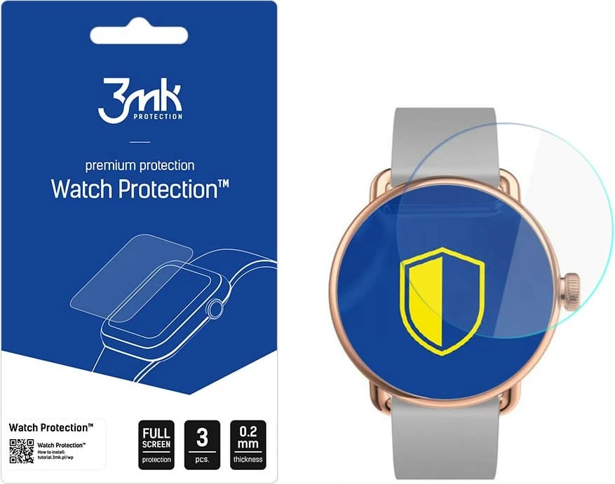 Film mbrojtës për orë, 3mk Protection Watch Protection ARC+, për Withings ScanWatch 38mm, 3 copë