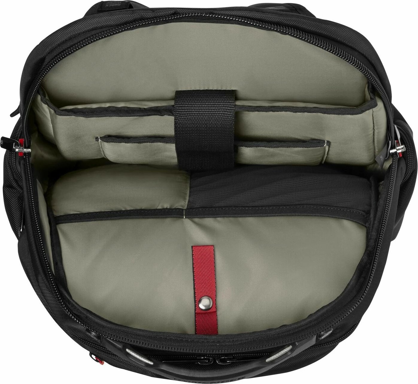 Çantë shpine Wenger Meteor 43, 17 inç, xhep për tablet, e zezë